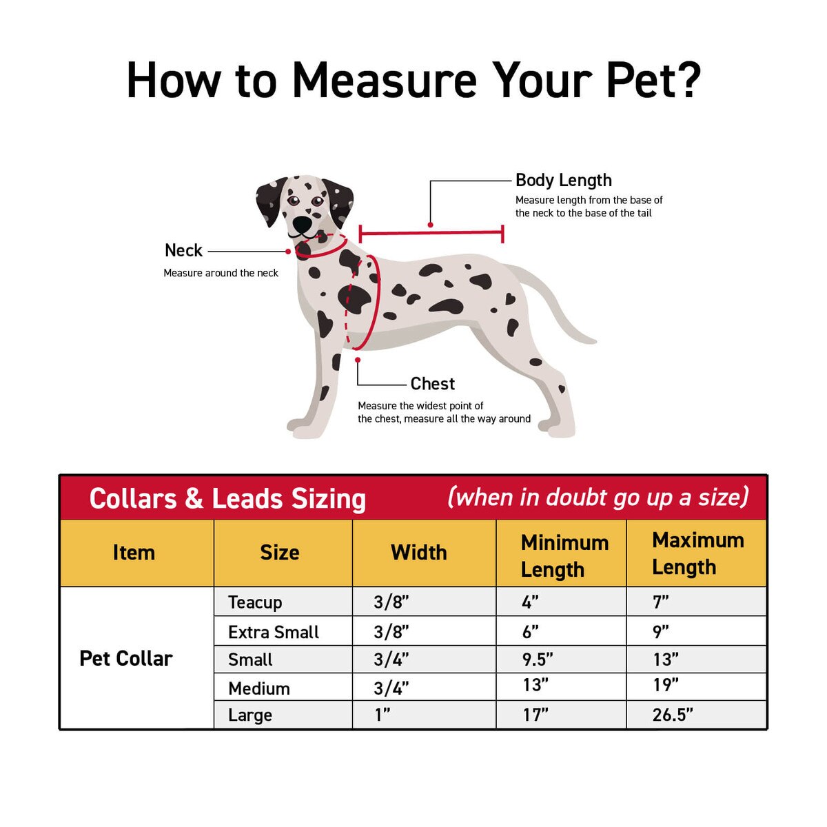 Little Earth I-State Pet Collar (Large)